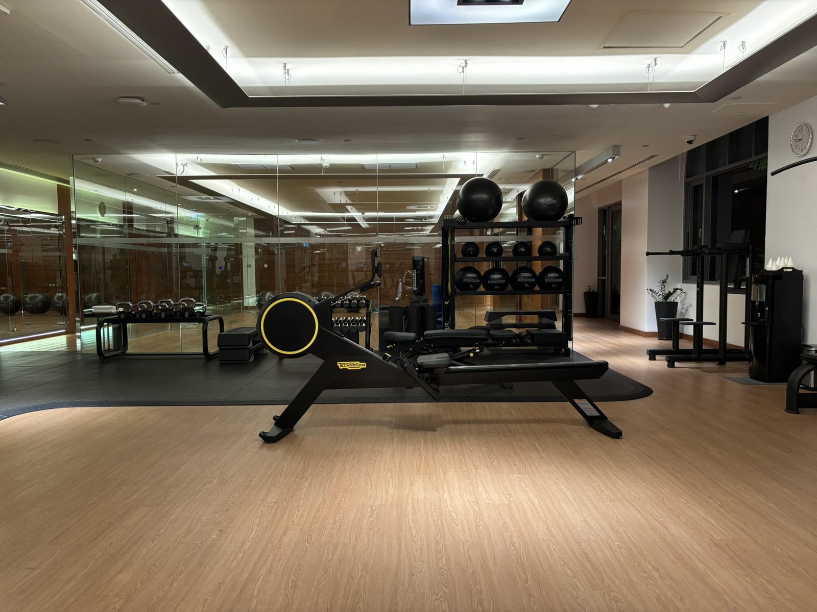 Conrad Bangkok gym Technogym equipment