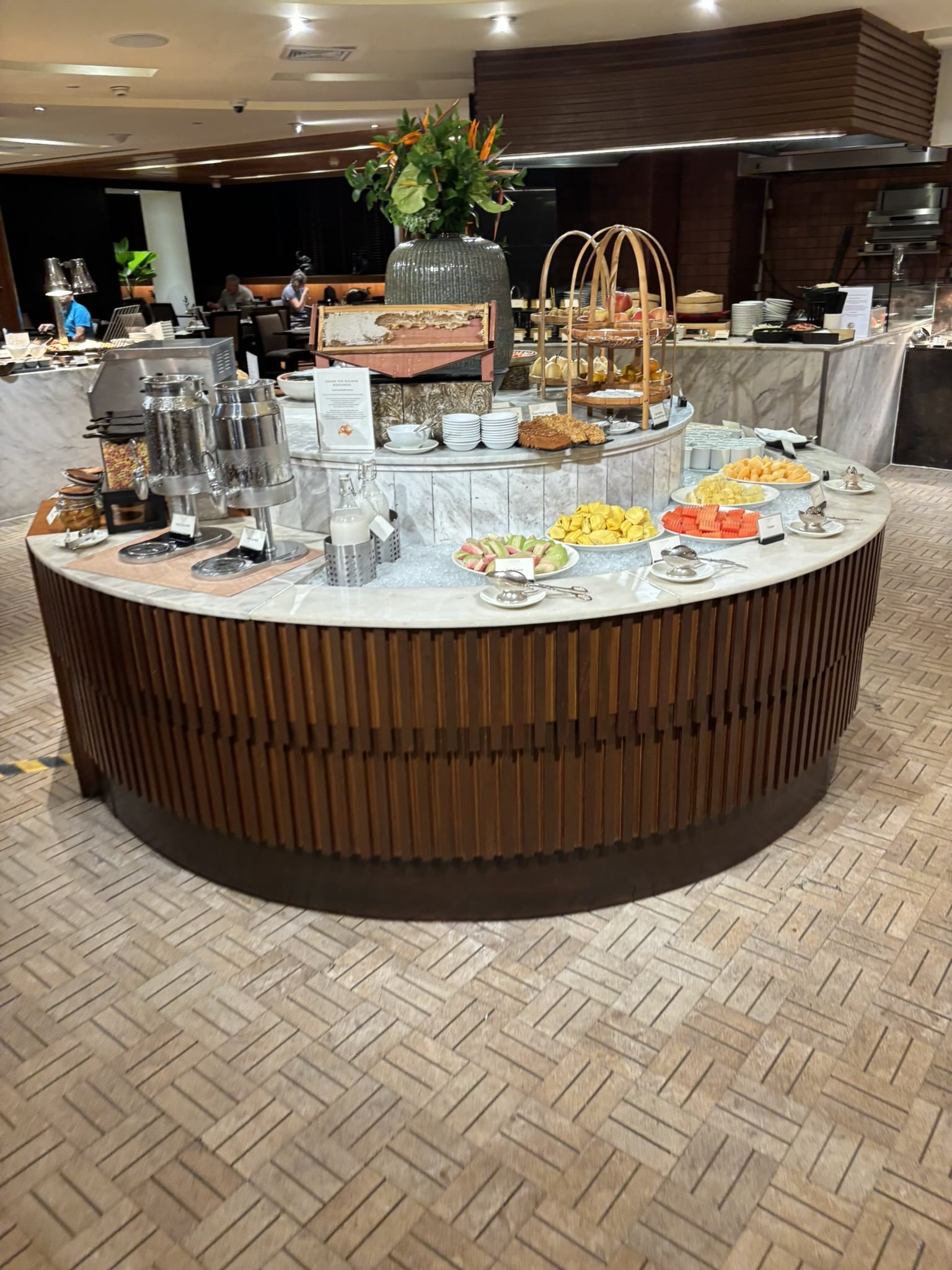 Conrad Bangkok breakfast Western options