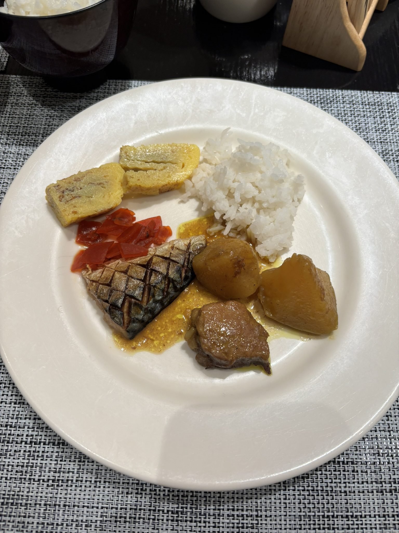 Conrad Bangkok breakfast fresh items