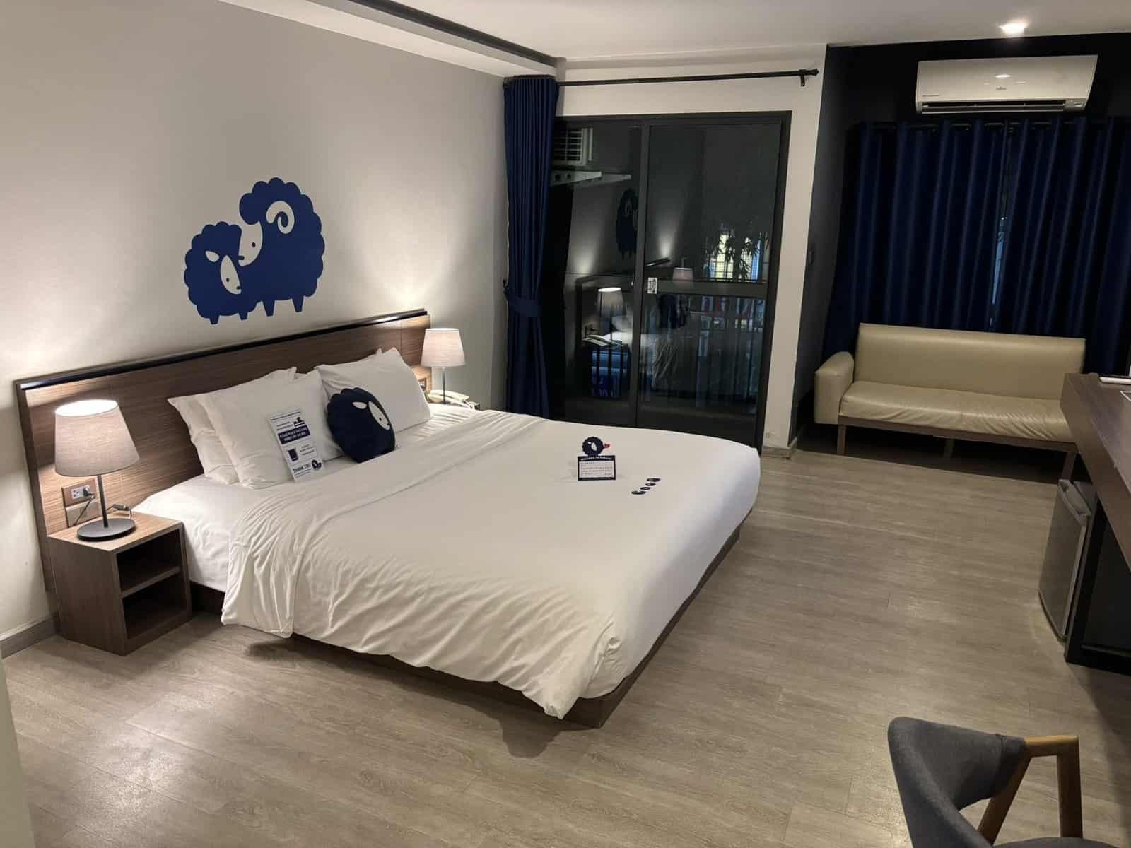 Kokotel Chiang Mai Nimman room interior with sheep decor