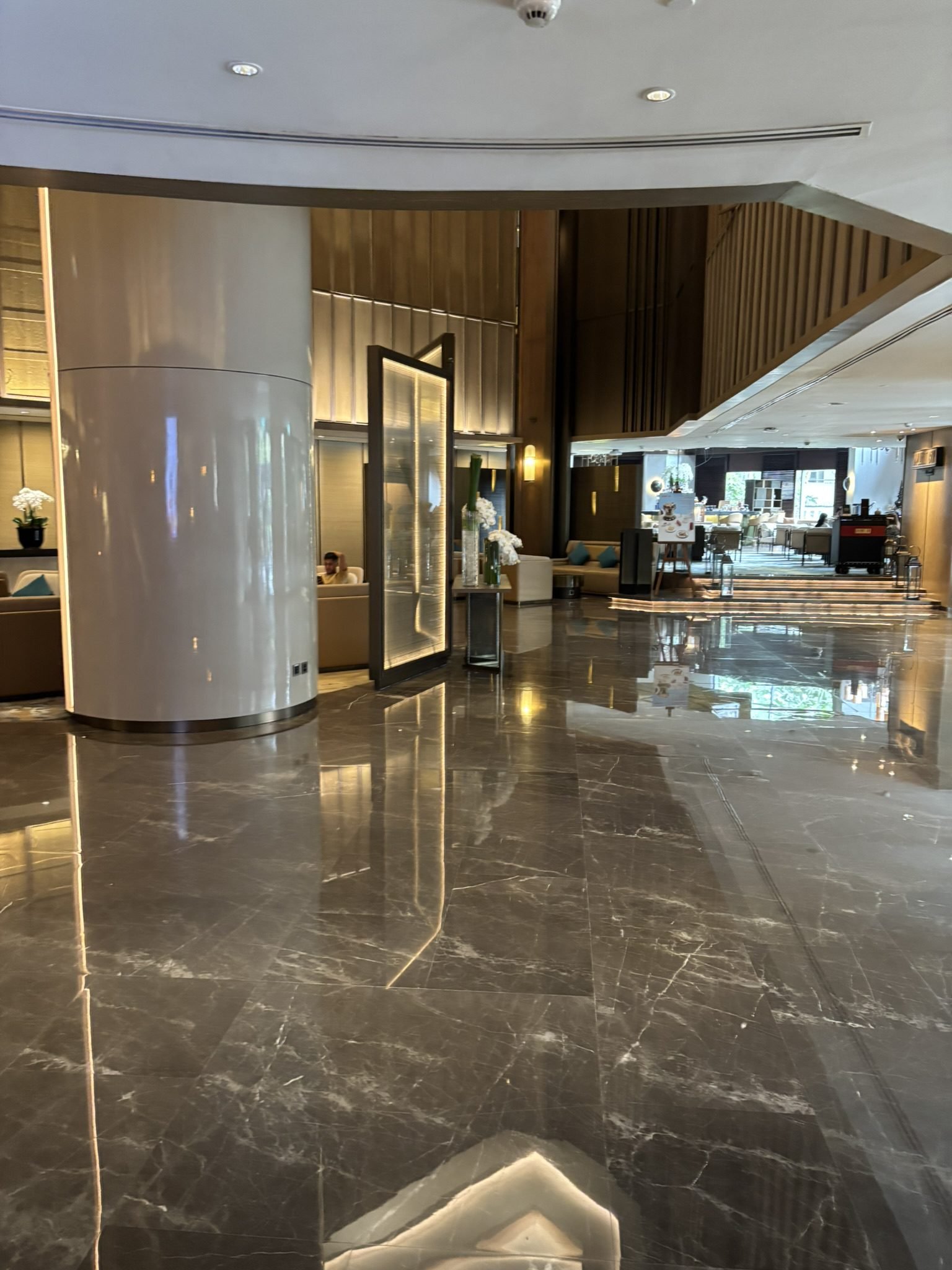 Conrad Bangkok lobby entrance
