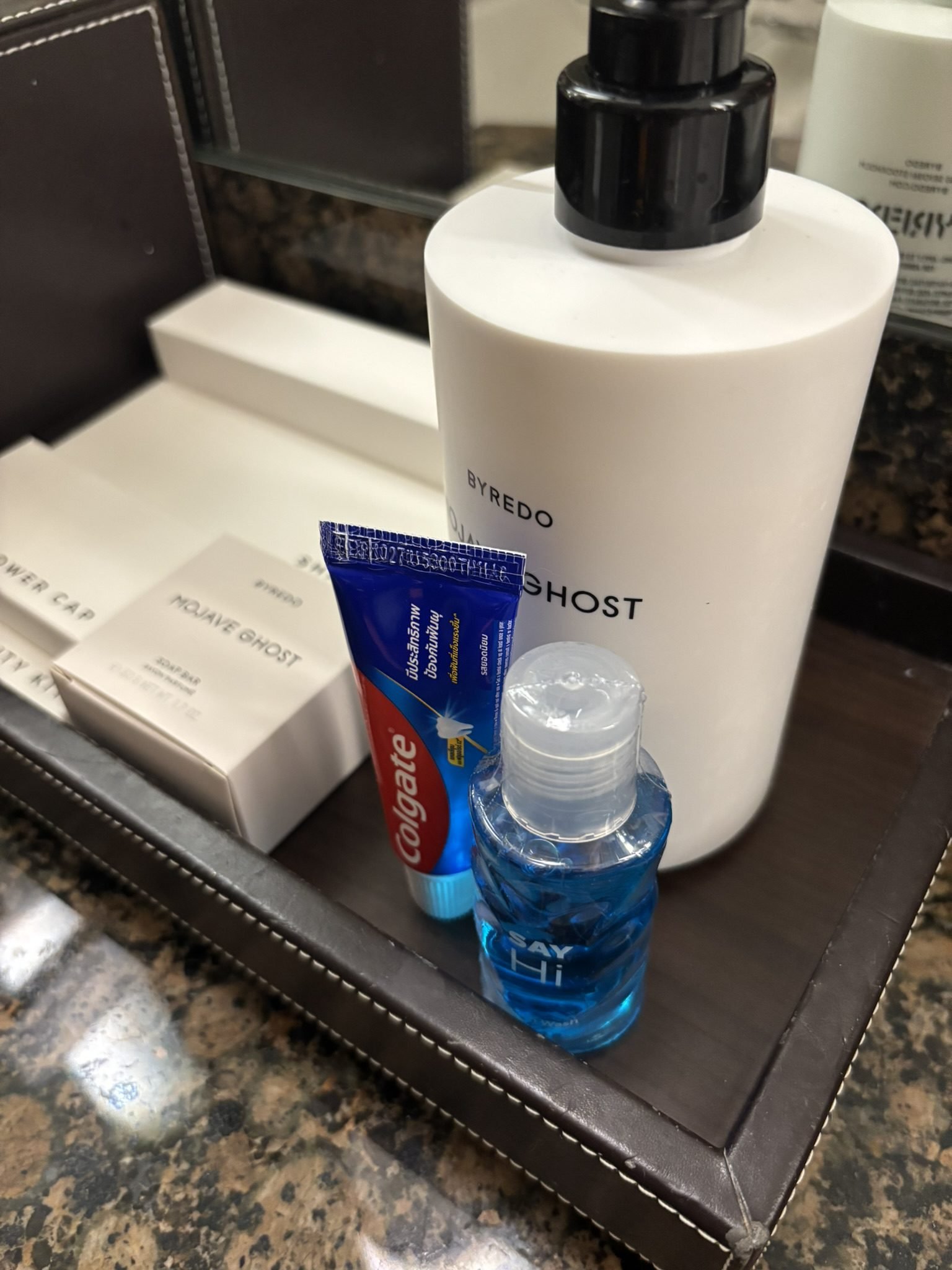 Conrad Bangkok bathroom toiletries