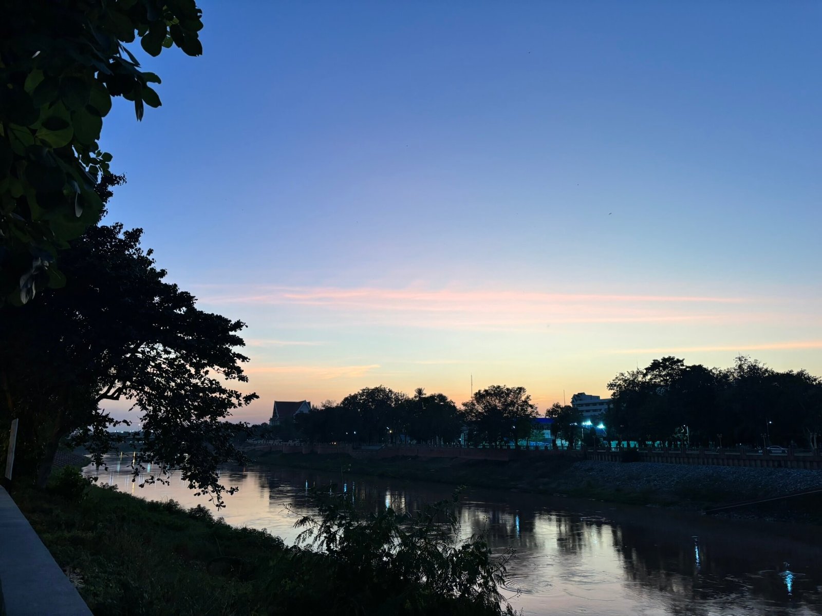 Nan River view from Yodia Heritage Hotel