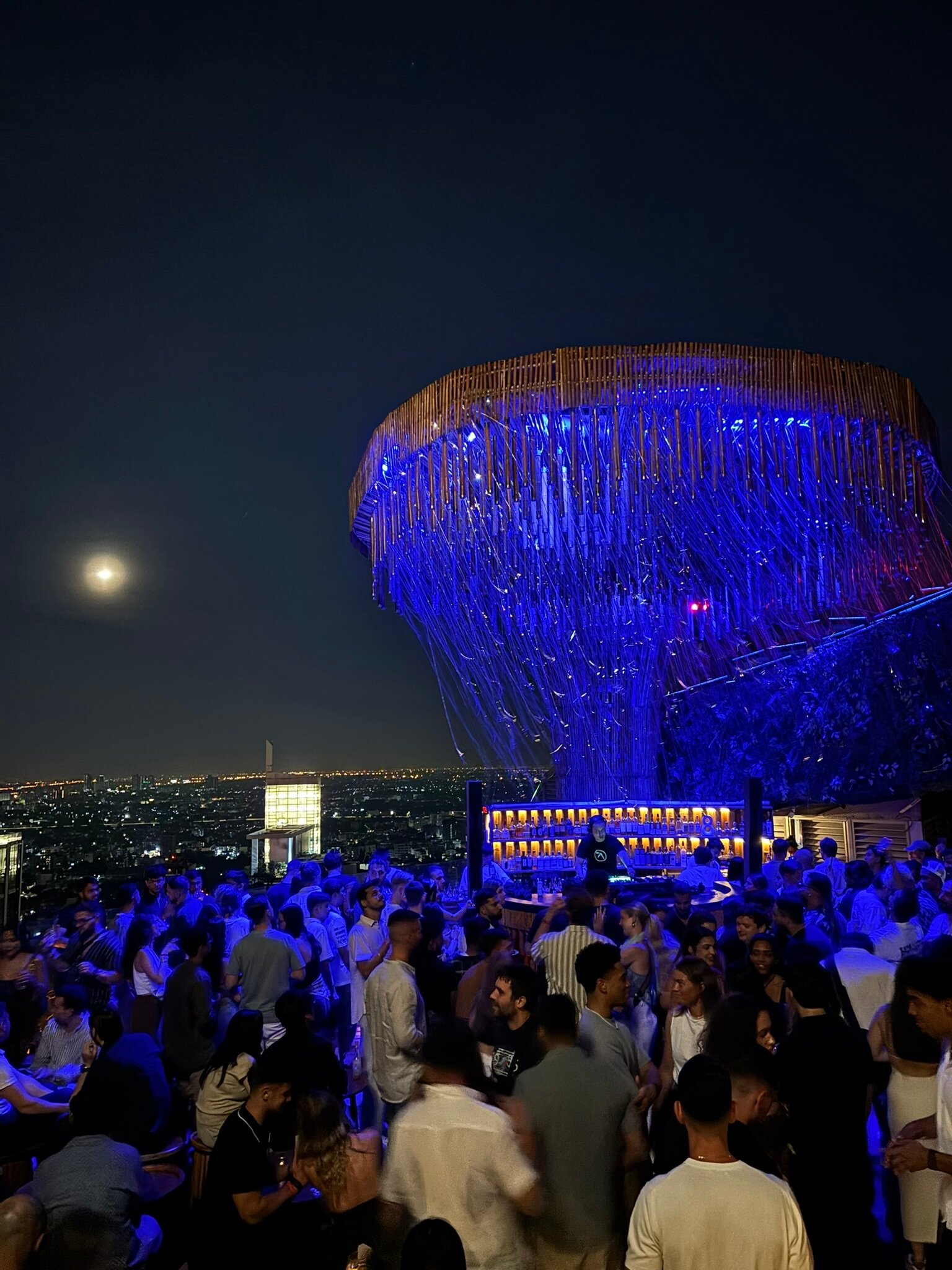 Tichuca Bangkok busy weekend crowd