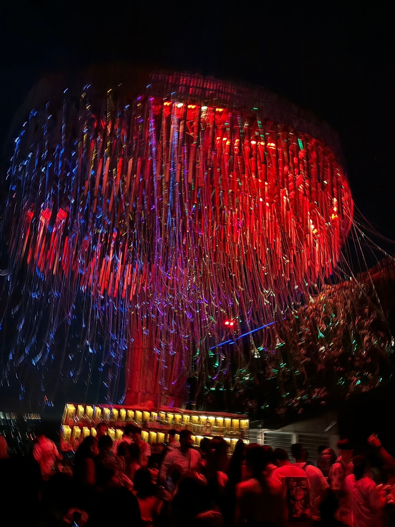 Tichuca rooftop bar party atmosphere Bangkok nightlife