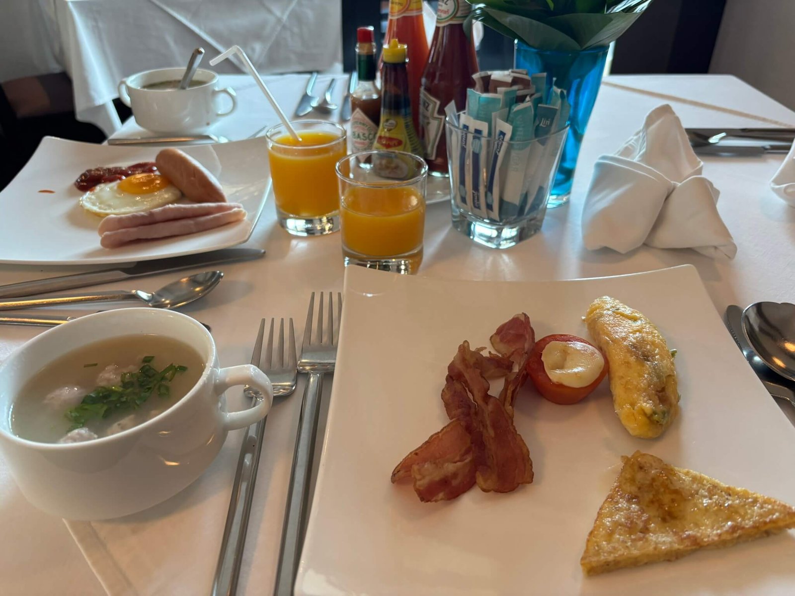 Yodia Heritage Hotel breakfast dishes