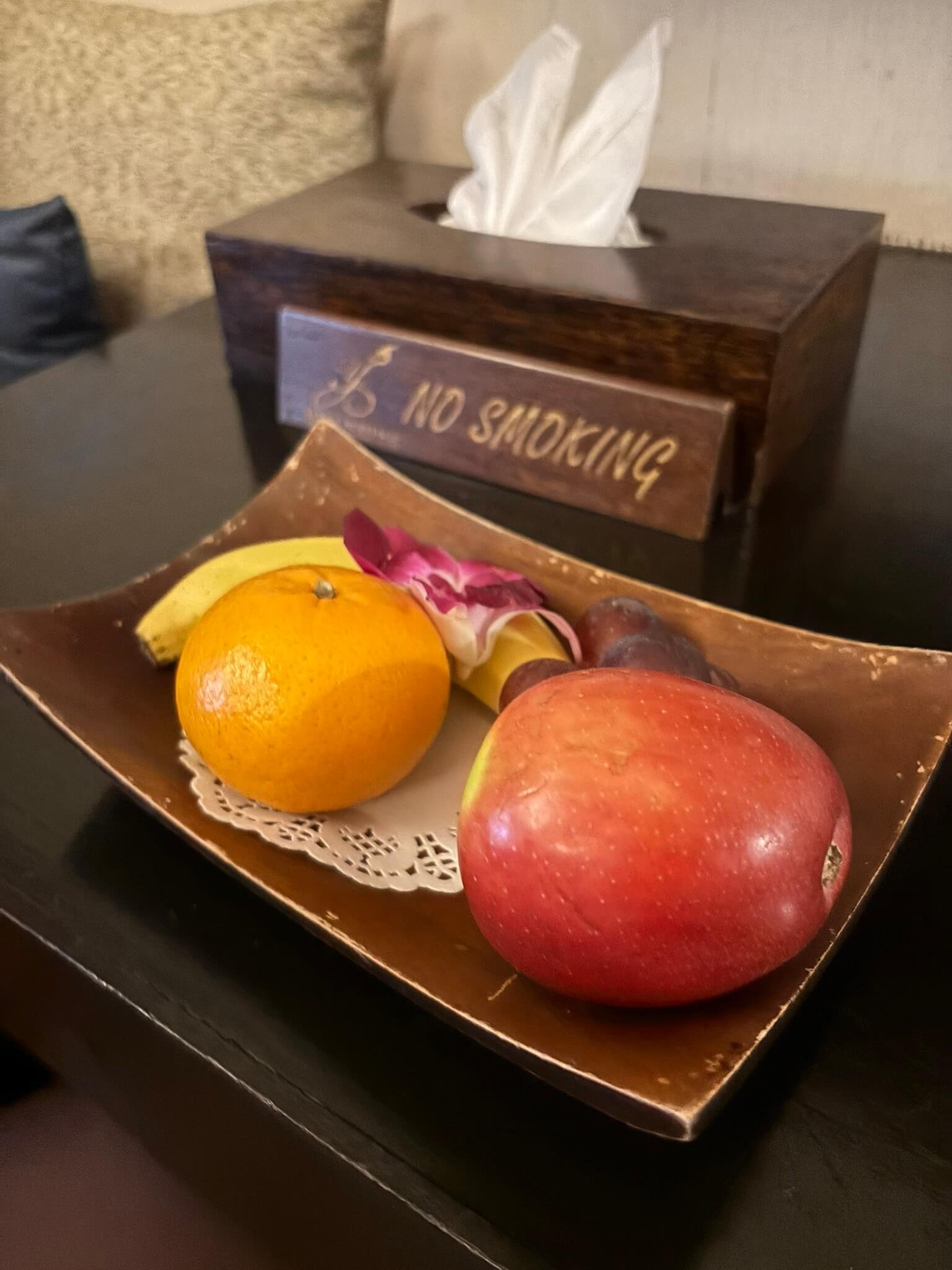 Yodia Heritage Hotel fresh fruit selection