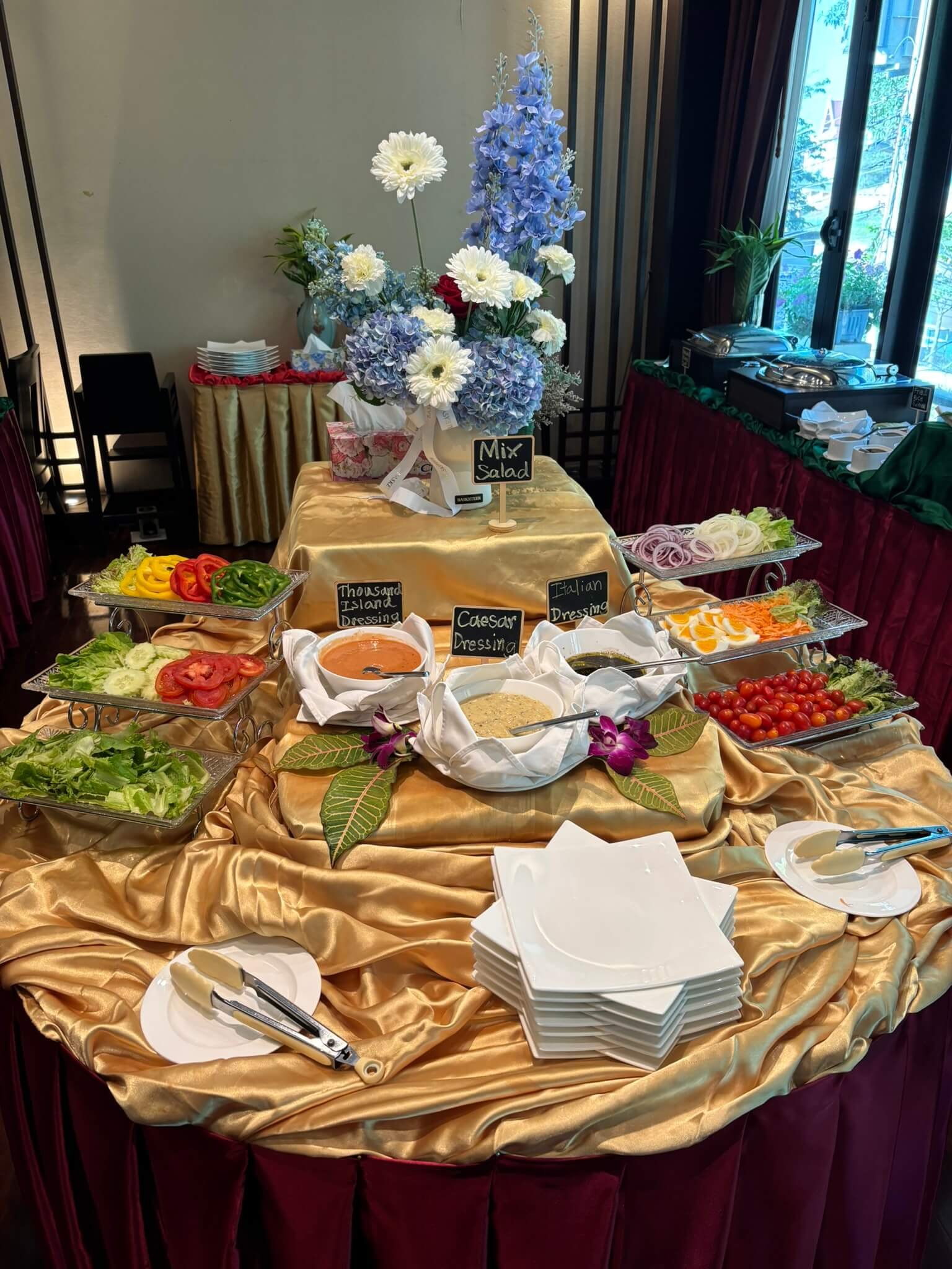 Yodia Heritage Hotel breakfast buffet spread
