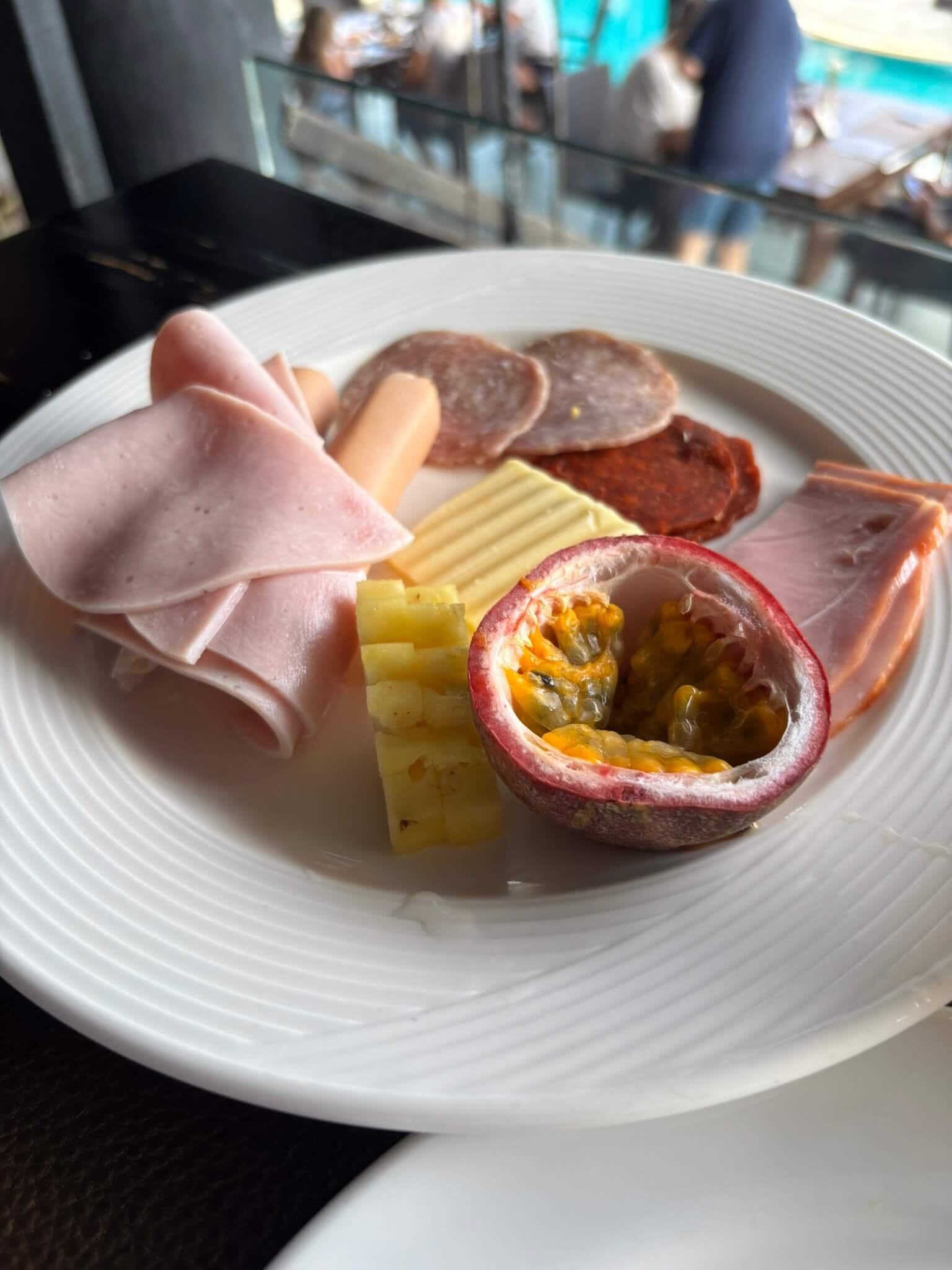 Breakfast spread at Coral Cliff Beach Resort Koh Samui