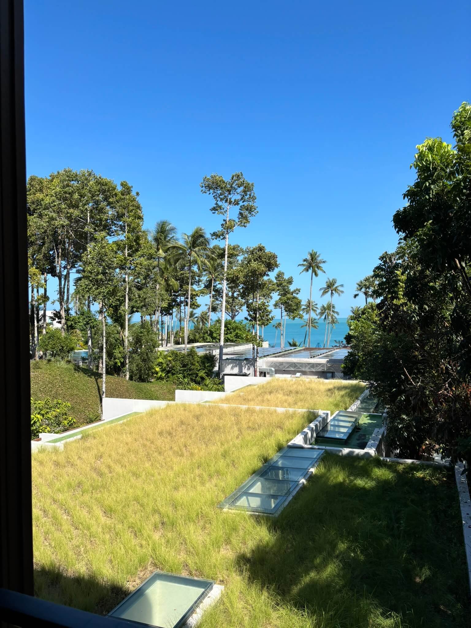 View from the room at Hyatt Regency Koh Samui