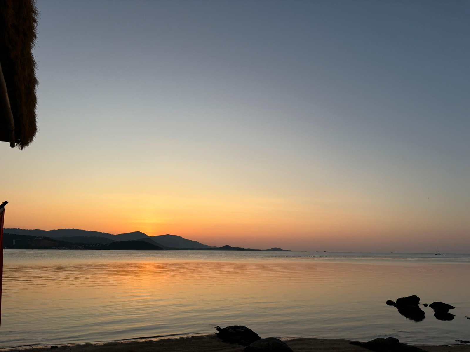 Koh Samui hotels - island sunset over the Gulf of Thailand