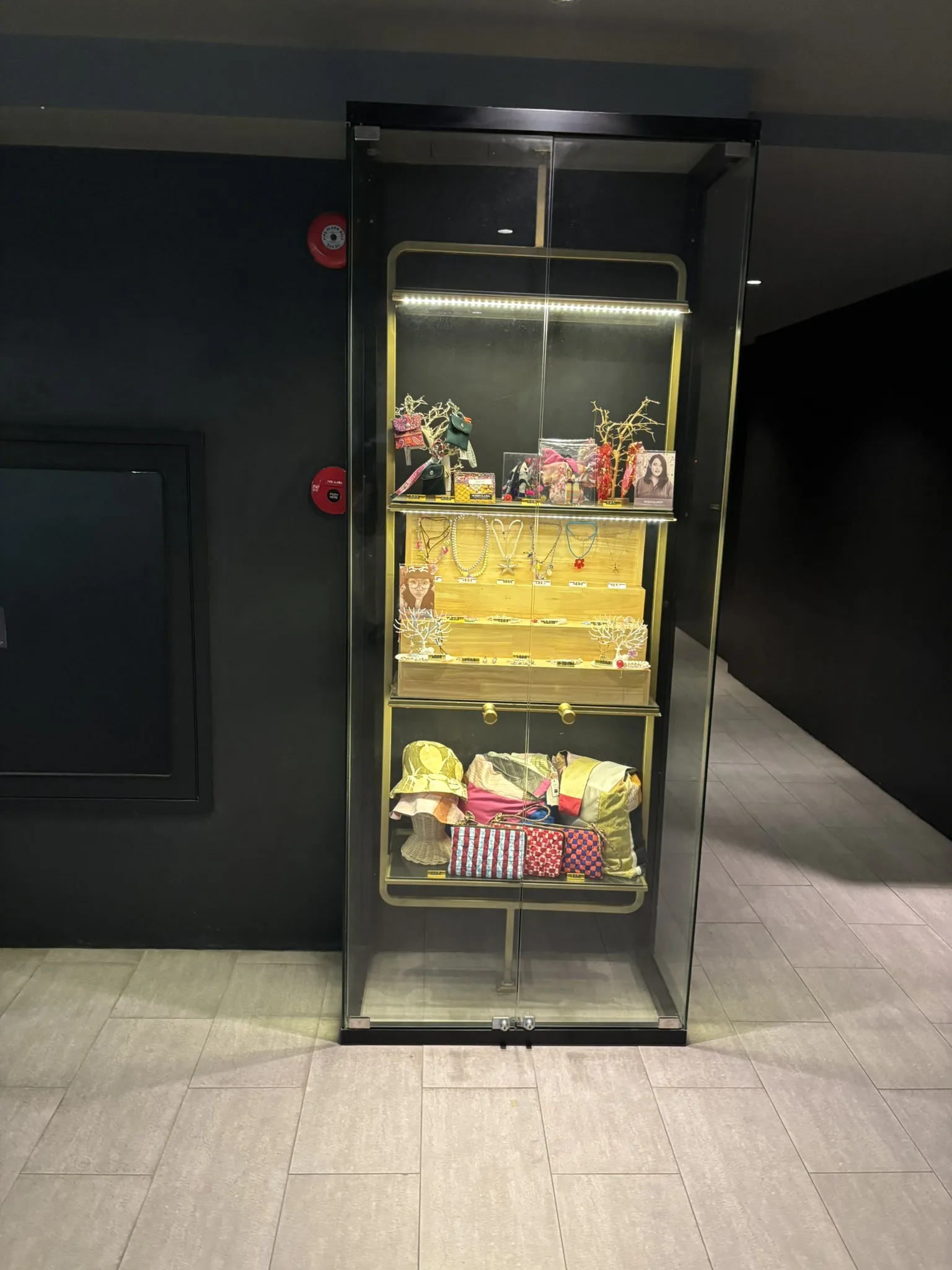 Boutique jewellery and accessories display at Ana Anan Pattaya