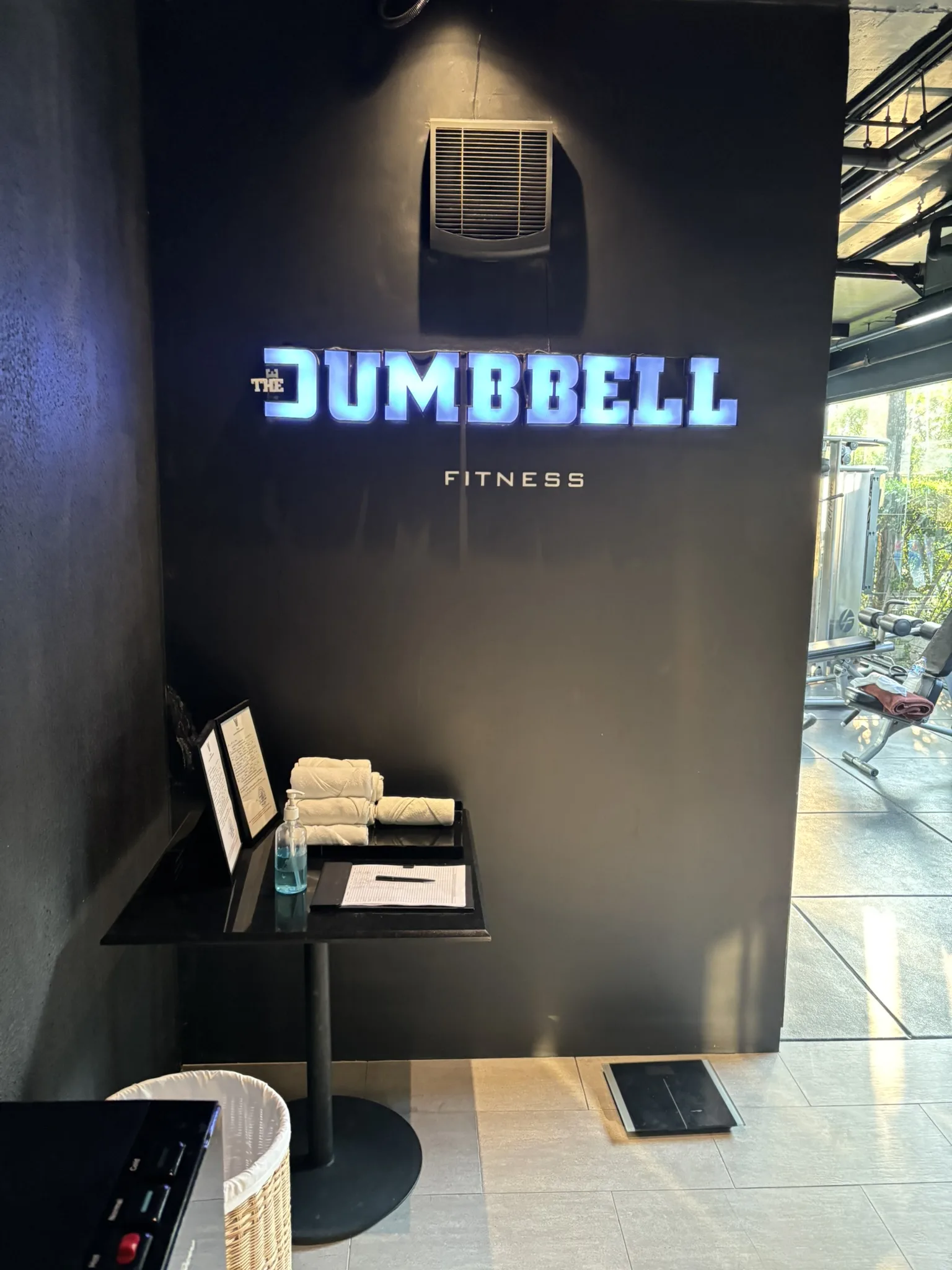 The Dumbbell fitness centre at Ana Anan Pattaya