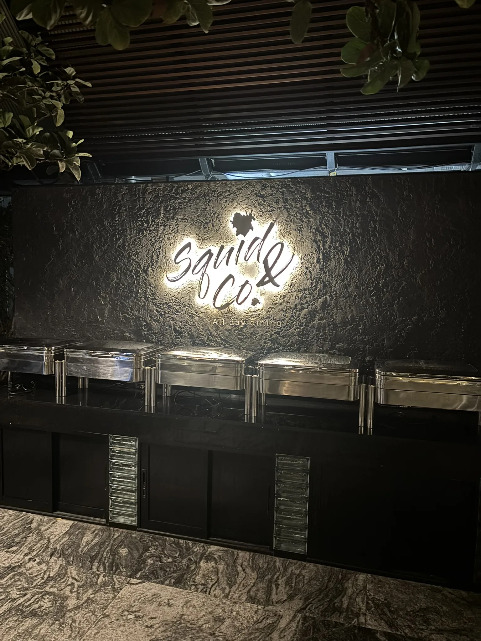 Squid and Co all-day dining restaurant at Ana Anan Pattaya