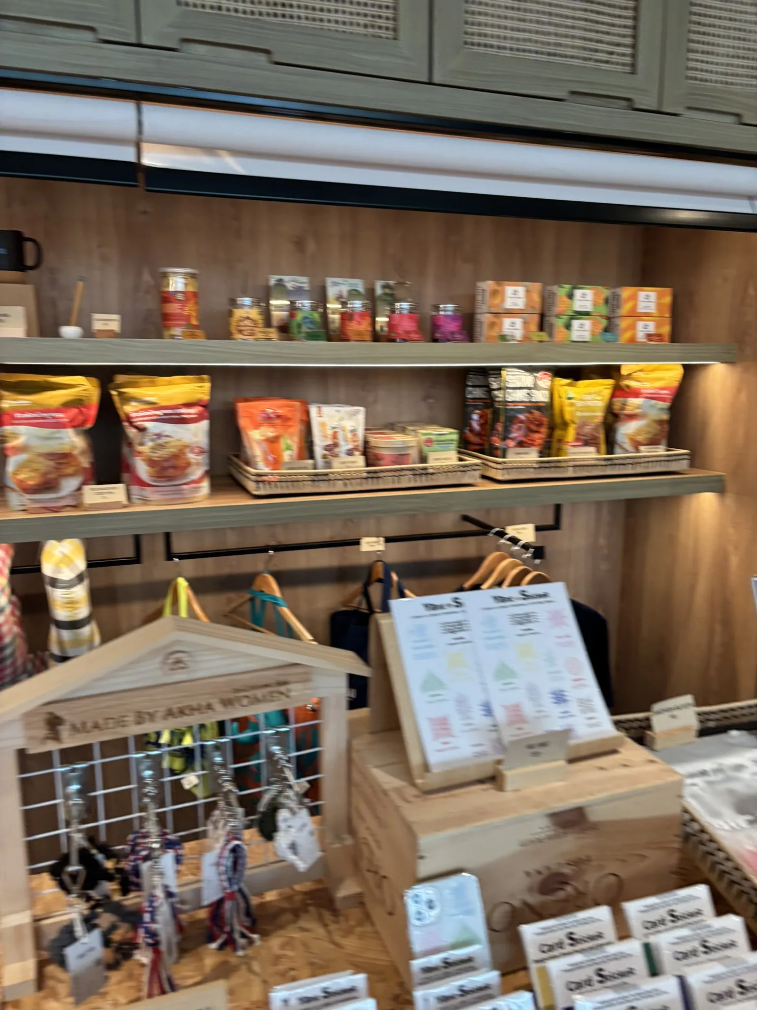 Thai products for sale at ASAI Bangkok Chinatown hotel shop