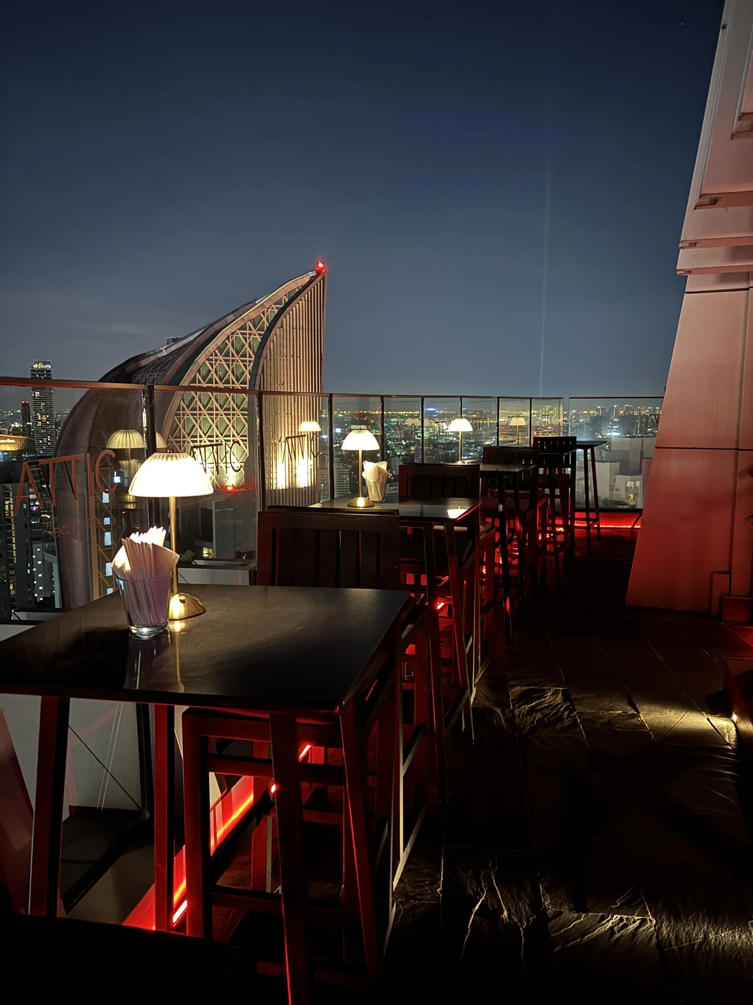 Attic by Octave indoor bar terrace with city view