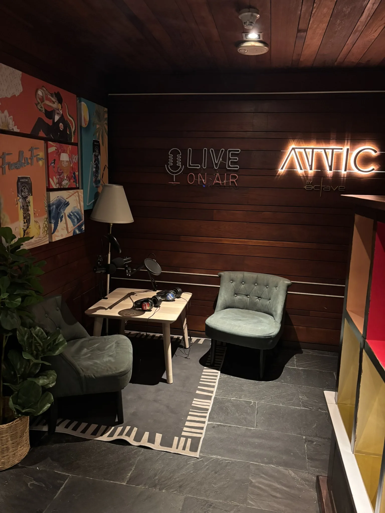 Attic by Octave indoor lounge seating