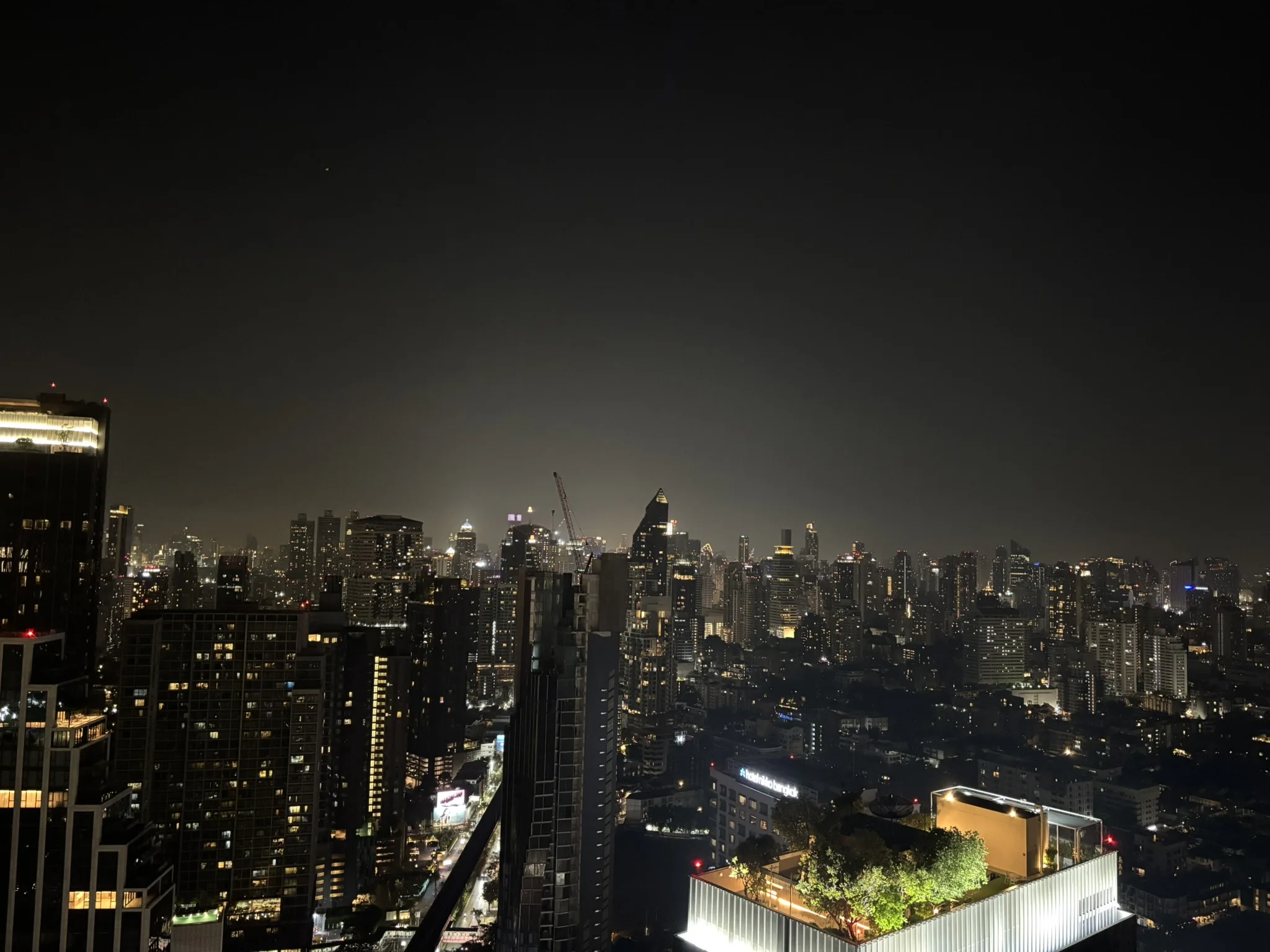Octave rooftop bar Bangkok skyline with rooftop pool